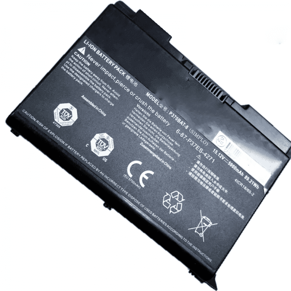 Clevo P370BAT-8 p370em P370SM3 P375SM SAGER NP9380-S Battery