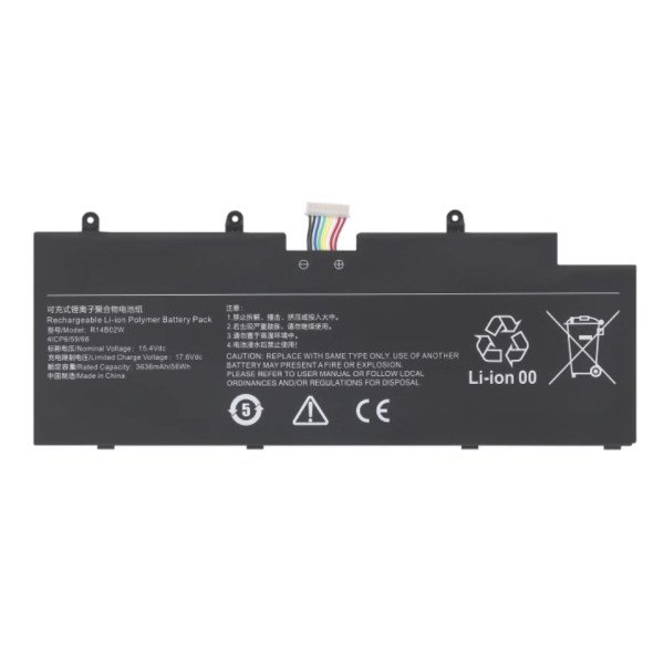 R14B02W Replacement Battery for XiaoMi RedmiBook Pro 14 XMA2006 56Wh