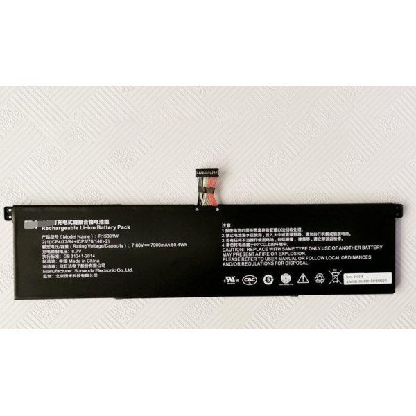 XiaoMi INCHMI PRO 15.6 R15B01W Replacement Battery