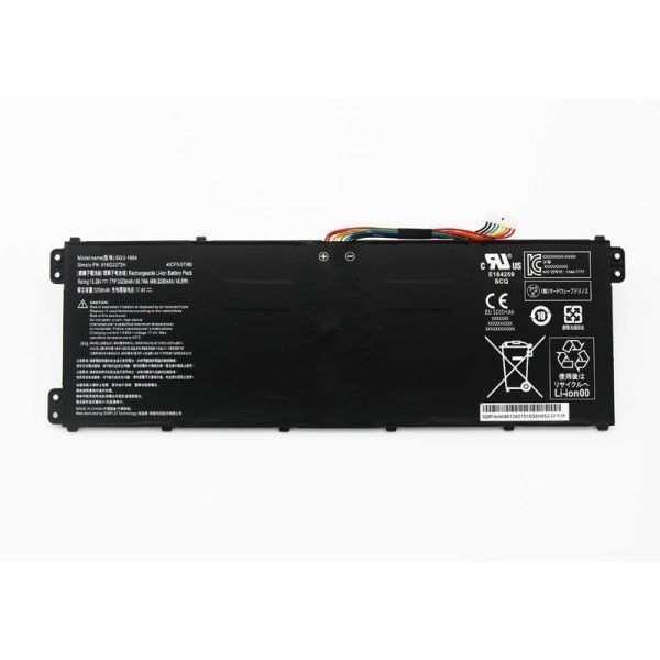 Replacement Hasee SQU-1604 916Q2272H Battery