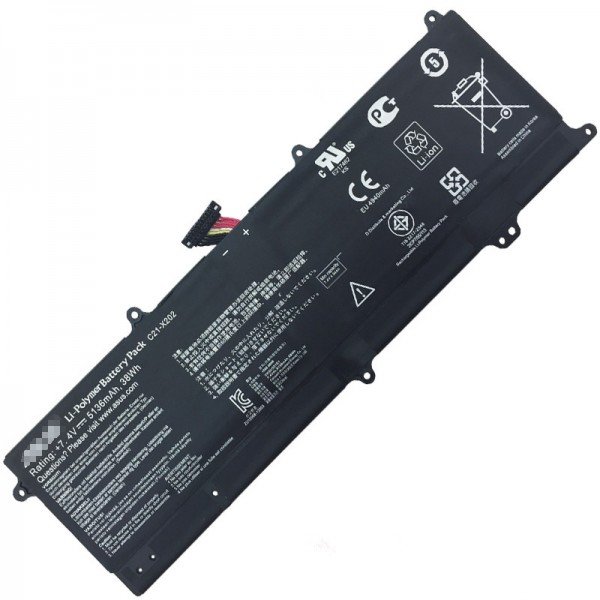 7.4V 5136mAh Replacement Battery for VivoBook S200E X202E X201E C21-X202