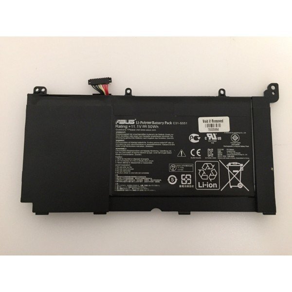 Replacement C31-S551 50Wh 11.1V Battery For Asus VivoBook V551L V551LA-DH51T