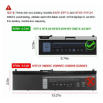 5TF10 64Wh Battery for Dell  Precision 7330 7530 7540 7730 7740 P34E P74F