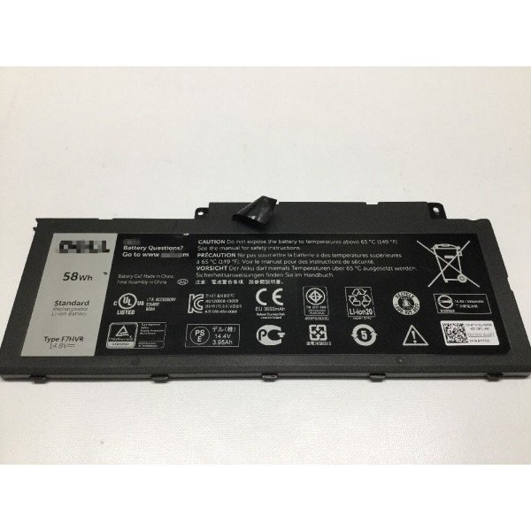 F7HVR 062VNH G4YJM 58Wh Battery for Dell Inspiron 15 7537 17 7737