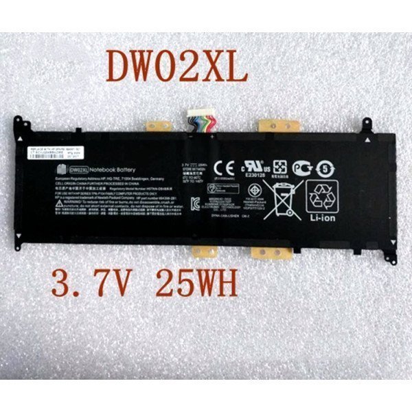 DW02XL HSTNN-IB4B Replacement Battery for HP Envy X2 ENVY x2 11-g000 Series