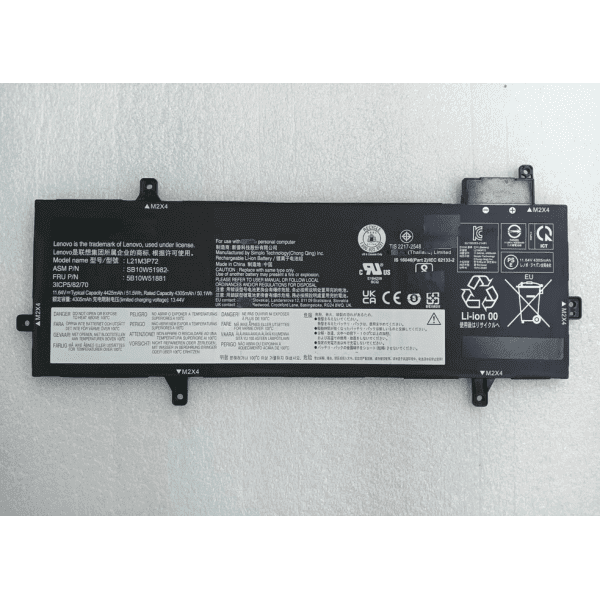 Lenovo L21B3P71 L21C3P72 L21M3P72 5B10W51883 ThinkPad Z13 Gen 1 21D20010MD Battery